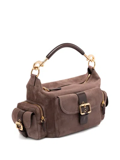 Chloé Medium Camera Suede Shoulder Bag