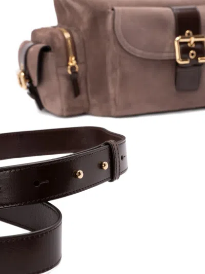 Chloé Medium Camera Suede Shoulder Bag