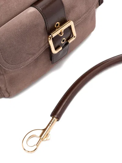 Chloé Medium Camera Suede Shoulder Bag