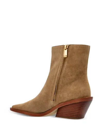 Michael Michael Kors 65mm Pointed-toe Suede Ankle Boots