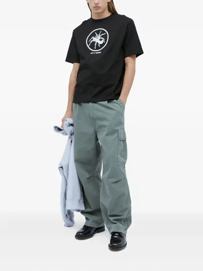 Ice & Techno Spider T-shirt In Black