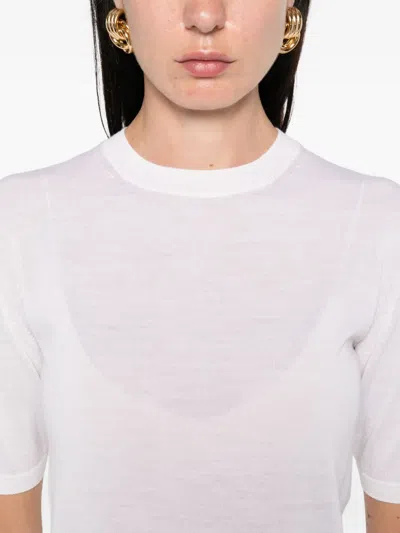 Max Mara Short-sleeve Wool Top