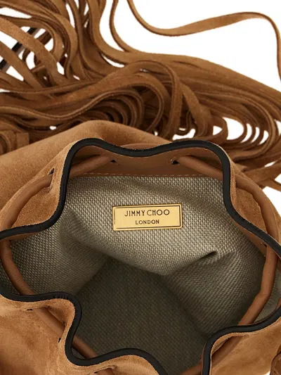 Jimmy Choo Bon Bon Fringe Bucket Bag