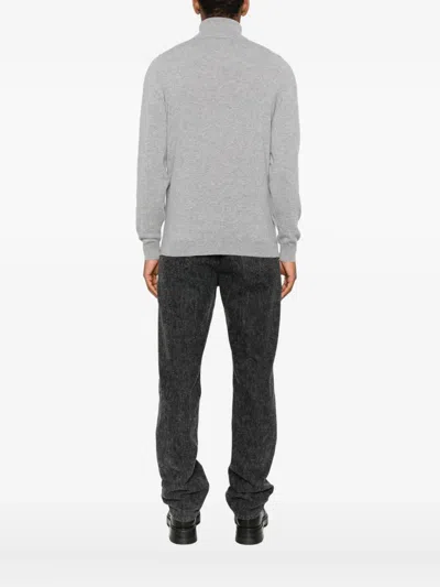 Fedeli Turtleneck Sweater In Gray