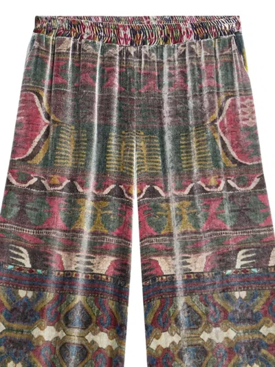 Pierre-louis Mascia Patterned Trousers In Multi