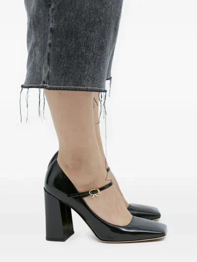 Gianvito Rossi Freeda Leather Heels