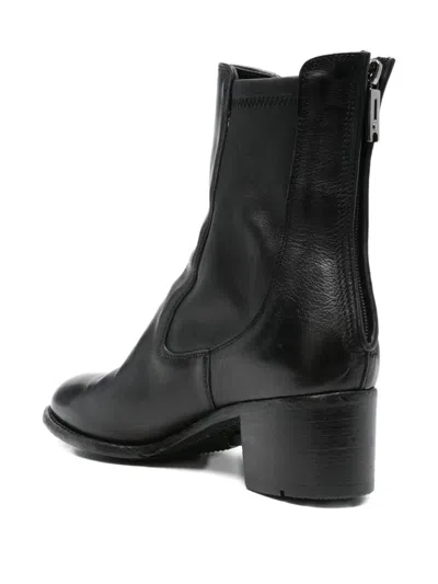 Lemargo 60mm Leather Zip-fastening Ankle Boots In Black