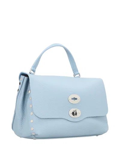 Zanellato Small Postina Stud-embellished Flap Tote Bag