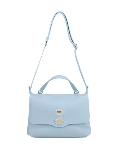 Zanellato Small Postina Stud-embellished Flap Tote Bag