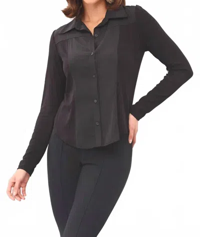 Lola And Sophie Bonnie Top In Black In Black