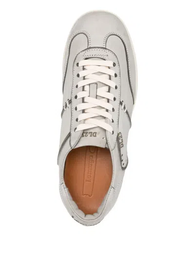 穿孔细节系带拖鞋