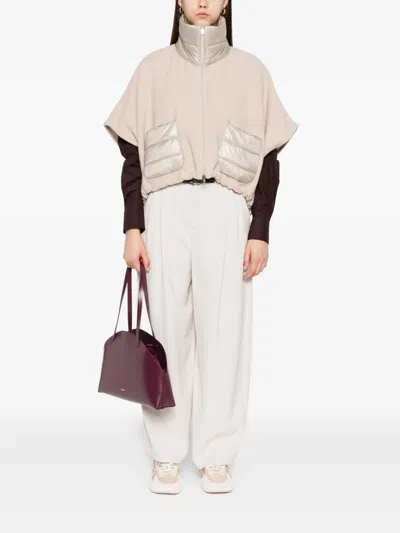 Herno Resort Short-sleeve Poncho