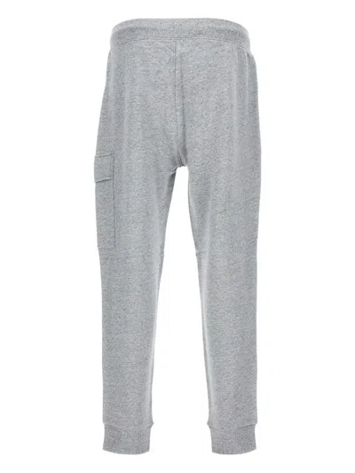 C.p. Company Lens-detail Drawstring Track Pants In Gray