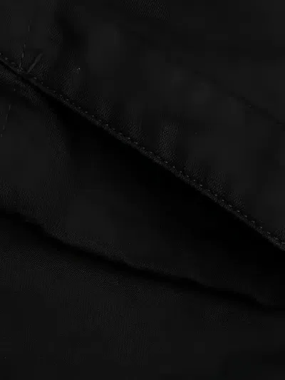 Needles Drawstring Cargo Trousers In Black