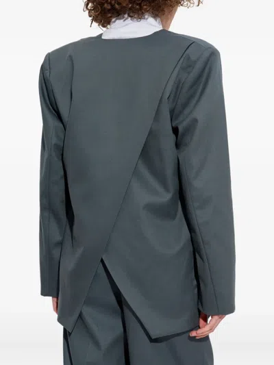 Iro Sabrine Double-breasted Blazer In Gray