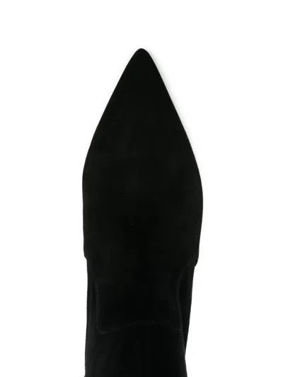 Stuart Weitzman 80mm Pointed-toe Stretch-knit Boots