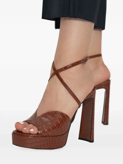 Jimmy Choo 125mm Karli Ankle-strap Heeled Sandals