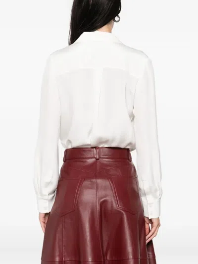 Roland Mouret Long-sleeve Bodysuit In White