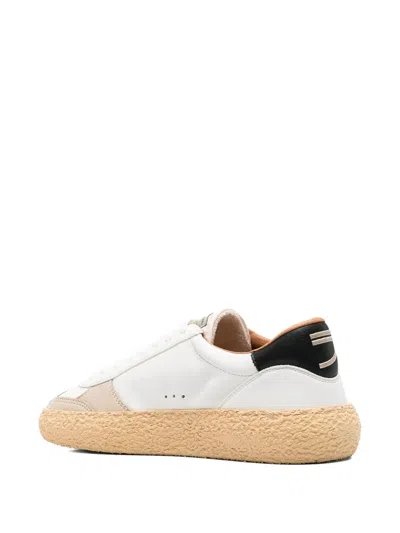 Puraai Cloud Dancer Leather Sneakers
