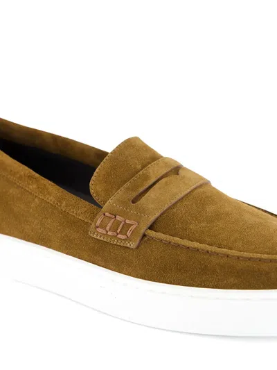 Manolo Blahnik Penny-suede Loafers