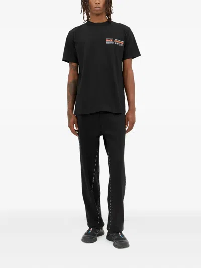 Space Available Radical Plastic T-shirt In Black