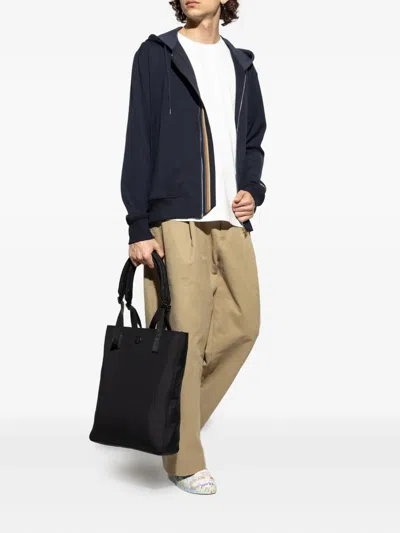 Paul Smith Zip-up Hoodie In Blue