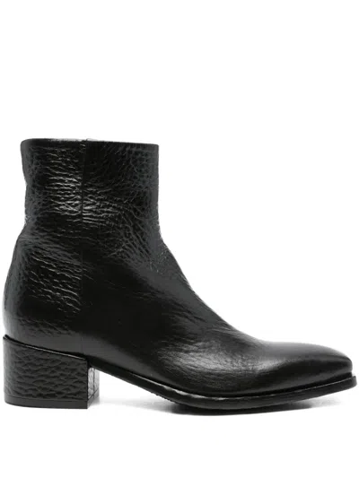 King Tartufoli 50mm Leather Zipped Boots