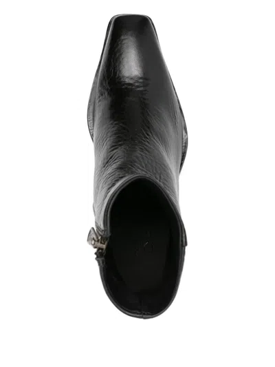 King Tartufoli 50mm Leather Zipped Boots