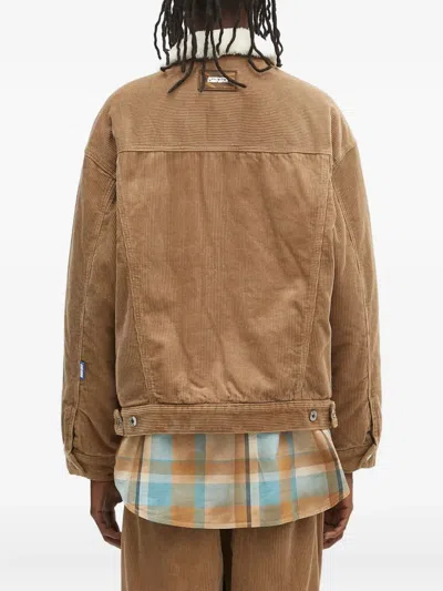 Aape By A Bathing Ape Corduroy Jacket In Brown