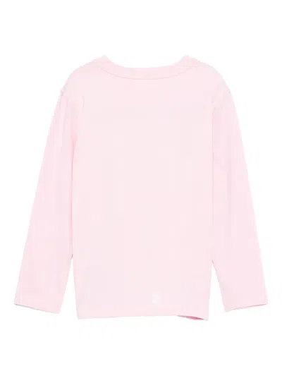 Givenchy Logo-print Sweatshirt In Pink
