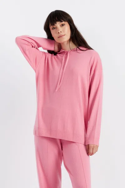 Chinti & Parker Wool Cashmere Blend Relaxed Hoodie Sweater