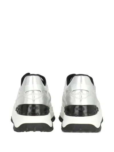 Tod's Metallic-effect Low-top Sneakers