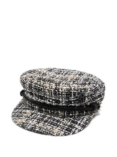 Maison Michel New Abby Sailor Hat In Black
