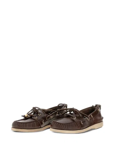 Golden Goose Leather Lace-up Loafers