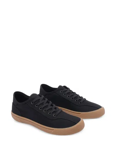 The Row Round-toe Lace-up Sneakers