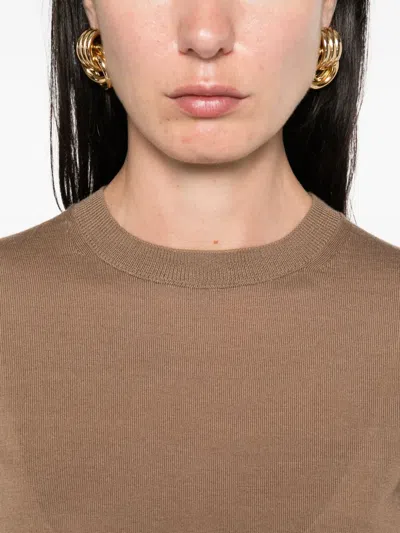 Max Mara Short-sleeve Wool Top