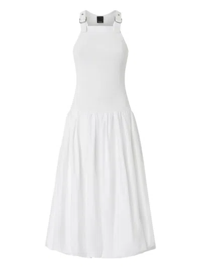 Pinko Robe Boule Mi-longue In White