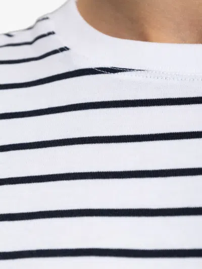 Samsoe & Samsoe Camino Striped T-shirt In Black
