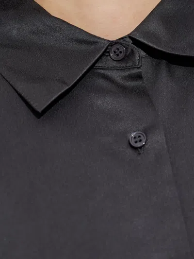 Iro Button-down Silk Shirt In Blue