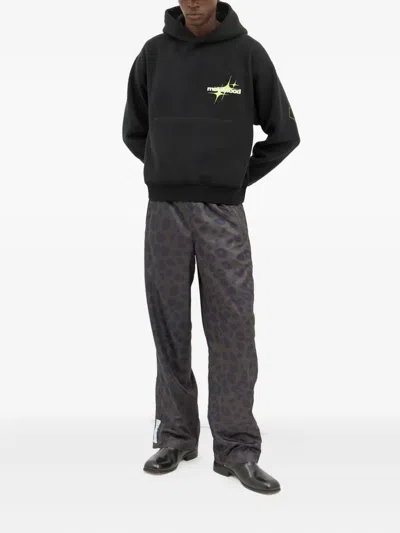 Metalwood Studio Reverse Twinkle Hoodie In Black