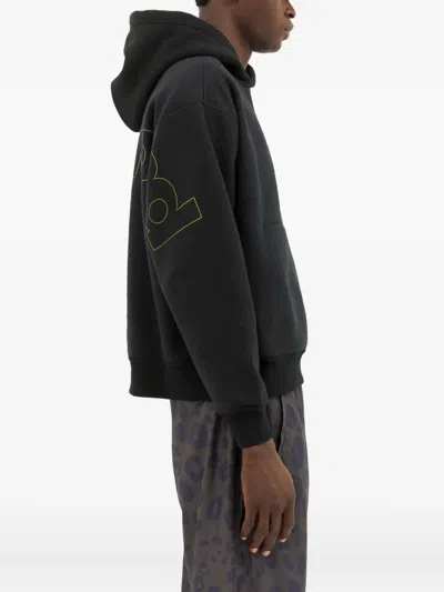 Metalwood Studio Reverse Twinkle Hoodie In Black