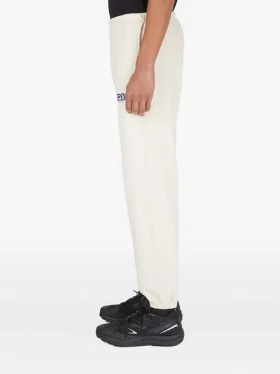 Eden Power Corp Logo-print Trousers In White