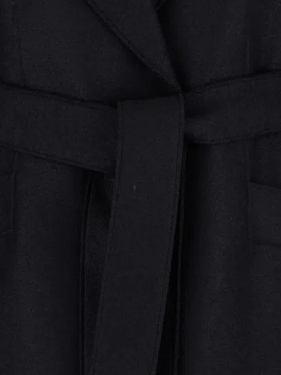 Harris Wharf London Belted Long Coat