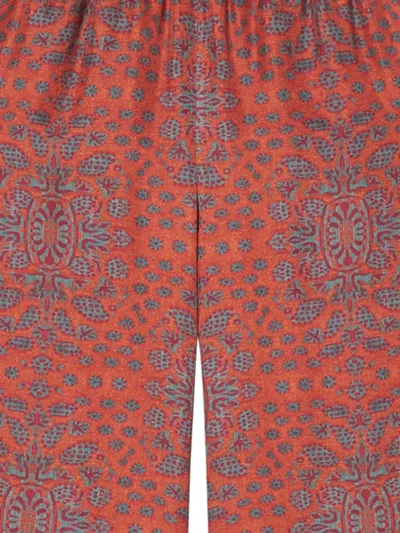 Pierre-louis Mascia Paisley-print Patterned Trousers In Multi