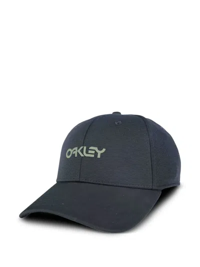 Oakley Logo-print Baseball Hat In Blue