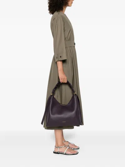 Coccinelle Medium Boheme Leather Shoulder Bag