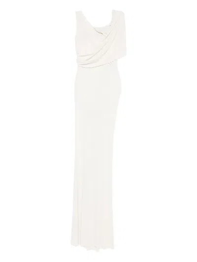 Rick Owens Draped One-shoulder Maxi Dress