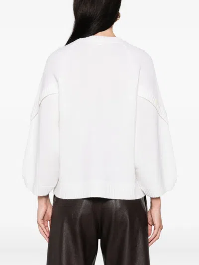 Max Mara Ampex Wool And Cashmere Over Sweater In Neutral