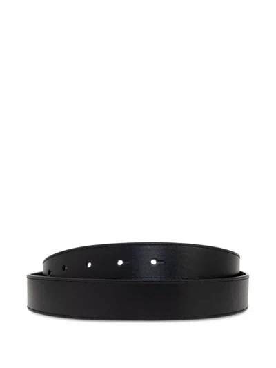 Jacquemus La Ceinture Bambino Leather Belt In Black
