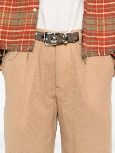 R13 Knitted Trousers In Pink